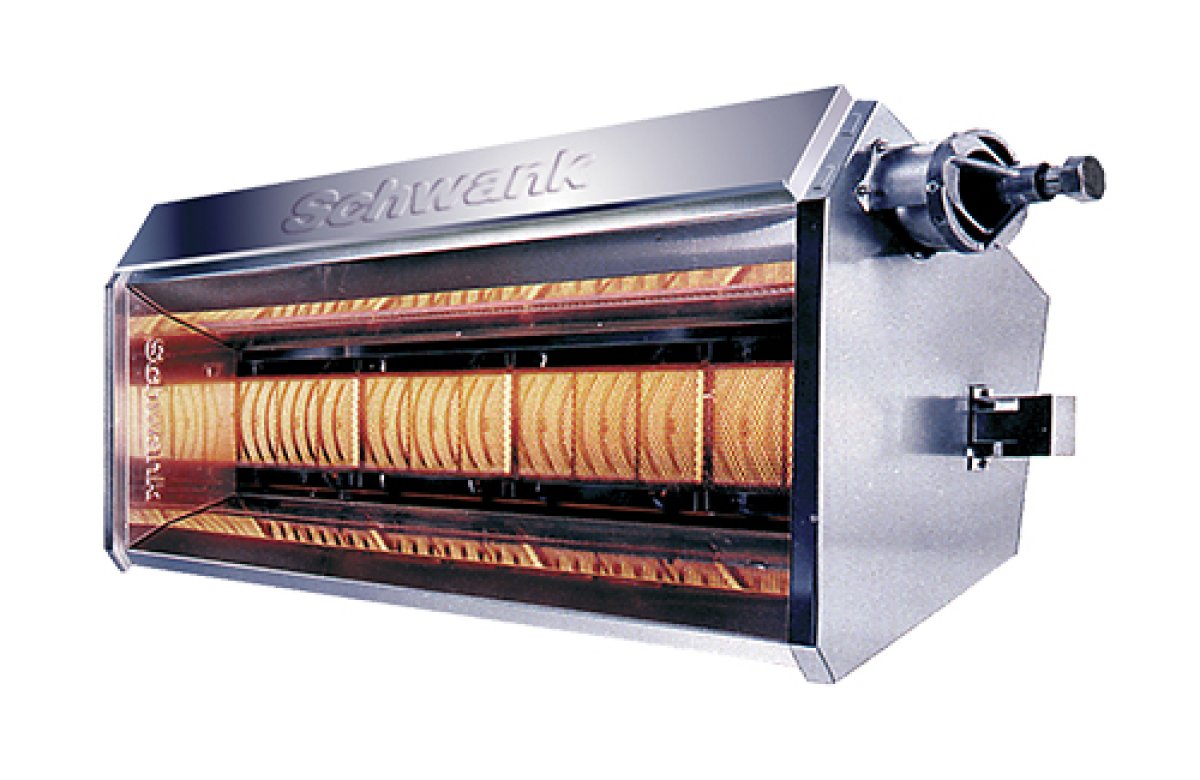 supraSchwank : Chauffage haute intensité de qualité supérieure monté au plafond